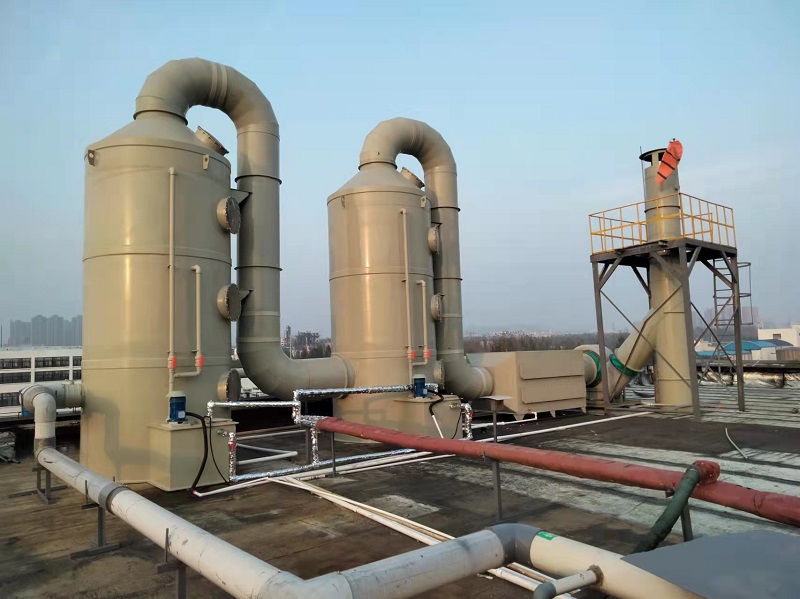 濮陽(yáng)泓天威藥業(yè)有限公司壓濾車(chē)間廢氣處理工程