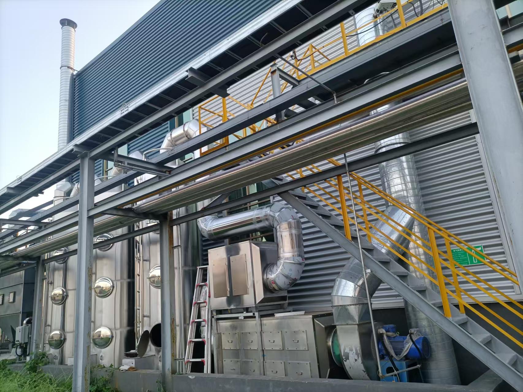 濮陽(yáng)某化工加工企業(yè)廢氣處理系統(tǒng)