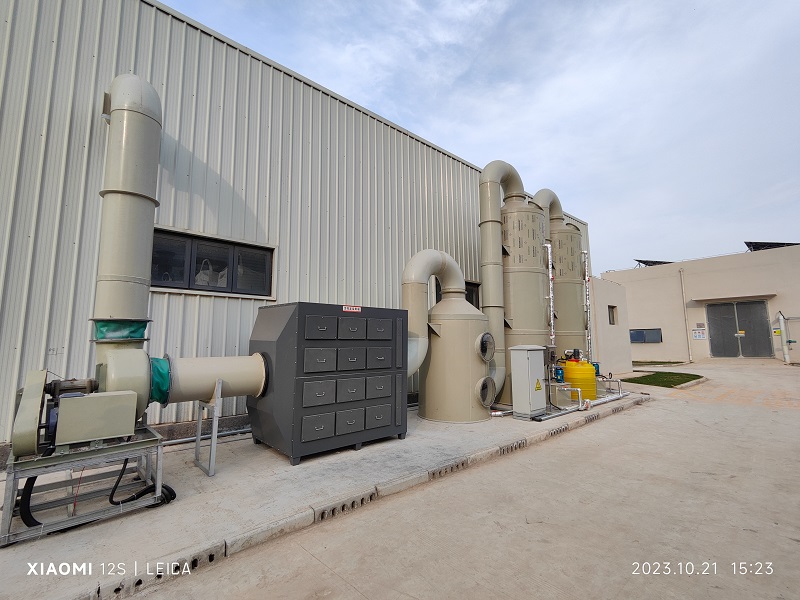 國(guó)電投臺(tái)前靜脈產(chǎn)業(yè)園VOC治理工程