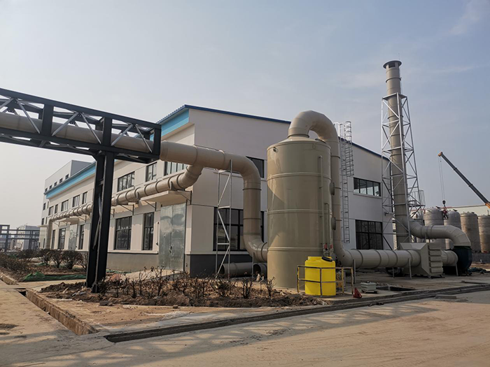 惠成技術(shù)研究院倉(cāng)庫(kù)廢氣處理工程